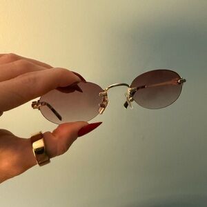 Miu Miu Brown Fashion-Forward Sunglasses